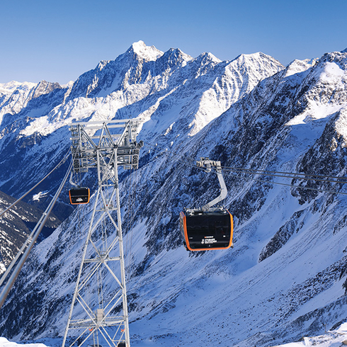 3S Eisgratbahn nel ghiacciaio dello Stubai - 2016