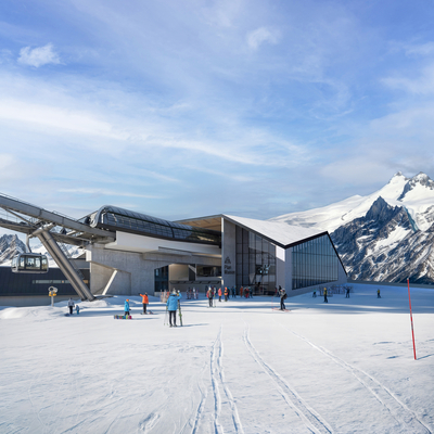 Cervino One - Render: Mittelstation Winter