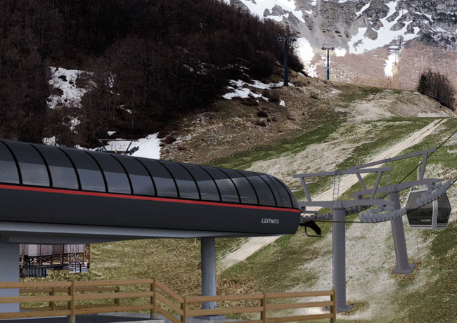 Una nuova cabinovia per il più grande comprensorio sciistico del centro Italia