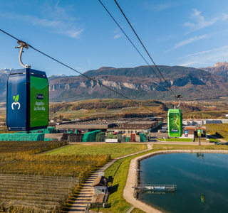 Startschuss für die weltweit erste „Apfelseilbahn“