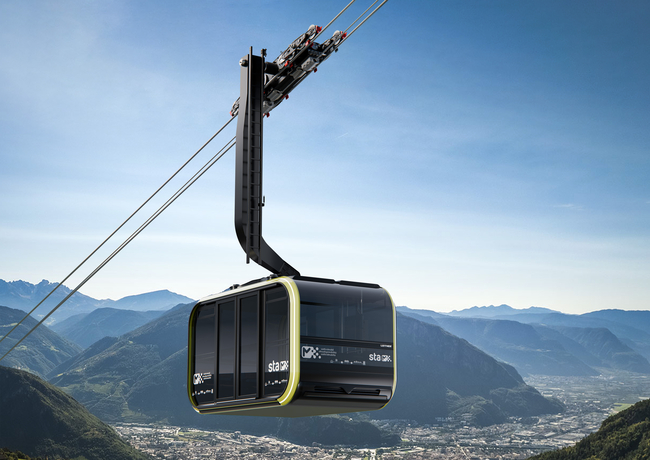 Innovative Premiere: From 2027, the world’s first aerial tramway with DirectDrive technology will connect Bolzano and San Genesio