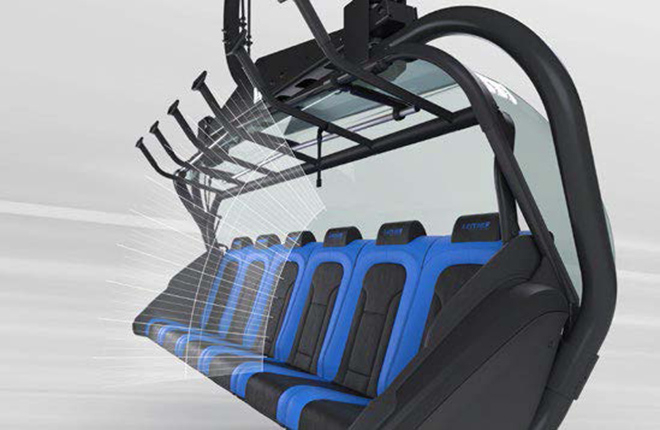 Generous exit opening