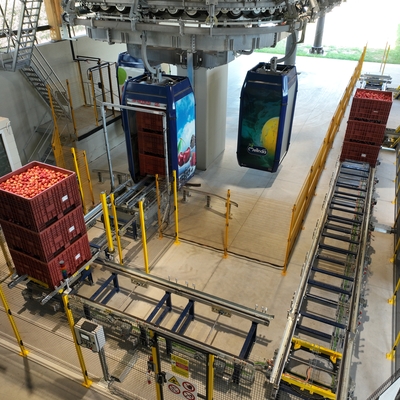 LEITNER, 1. Ropeway for apple transport, Trentino, IT