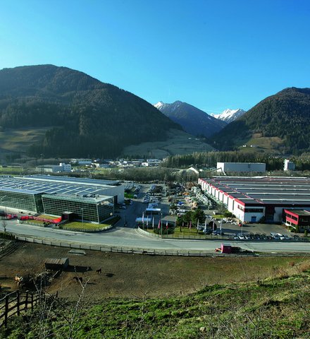 Production facility of LEITNER S.p.A. in Vipiteno (I)